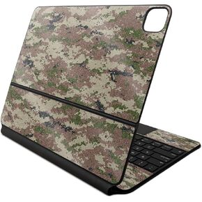 Glossy Glitter Skin Compatible with Apple Magic Keyboard for iPad Air 13-inch (M2) 2024 - Urban Camo - Premium 3M Vinyl Protective Wrap Decal Cover - Easy to Apply | Crafted in The USA by MightySkins