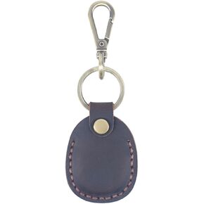 Genuine Crazy Horse Leather Key Holder Housek eeper Key Access Entrance Guard Card protecter