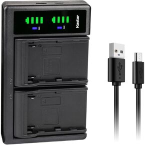 Kastar 4-Pack SB-L320 Battery and LTD2 USB Charger Replacement for Samsung SB-L160 SBL160, SB-L320 SBL320, SB-L480 SBL480, SB-L110A SBL110A (NOT Compatible SB-L110) Battery, Medion MD9014, VP-SCD55