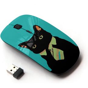 [ Optical 2.4G Wireless Mouse ] Office Business Kitty Cat
