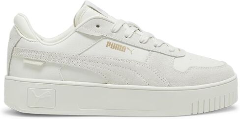 PUMA Women's Carina Street Sneaker, Suede-Vapor Gray-Vapor Gray Gold, 8.5 in Saudi Arabia