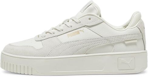 PUMA Women's Carina Street Sneaker, Suede-Vapor Gray-Vapor Gray Gold, 8.5 in Saudi Arabia
