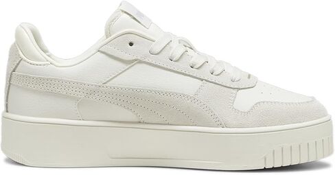 PUMA Women's Carina Street Sneaker, Suede-Vapor Gray-Vapor Gray Gold, 8.5 in Saudi Arabia