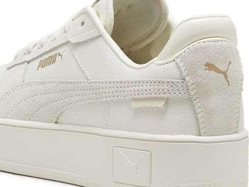 PUMA Women's Carina Street Sneaker, Suede-Vapor Gray-Vapor Gray Gold, 8.5 in Saudi Arabia