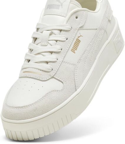 PUMA Women's Carina Street Sneaker, Suede-Vapor Gray-Vapor Gray Gold, 8.5 in Saudi Arabia