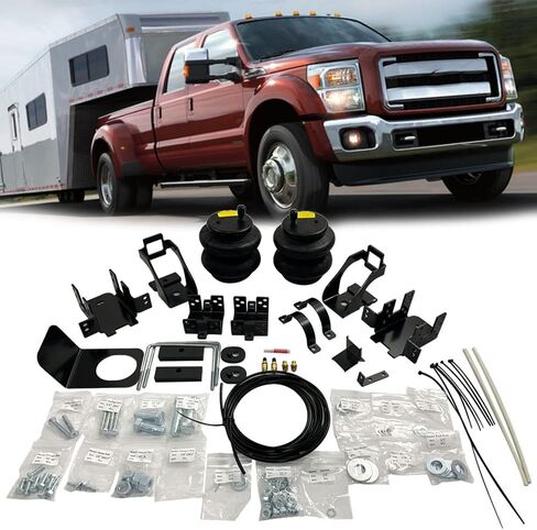 iiLentes Airbag Air Bag Suspension Kit for Ford F150 2015-2023 2WD/4WD - Rear Helper Bag for Up to 5,000 lbs Load Leveling Capacity - Replaces Firestone Ride Rite 2582 W217602582 in Saudi Arabia