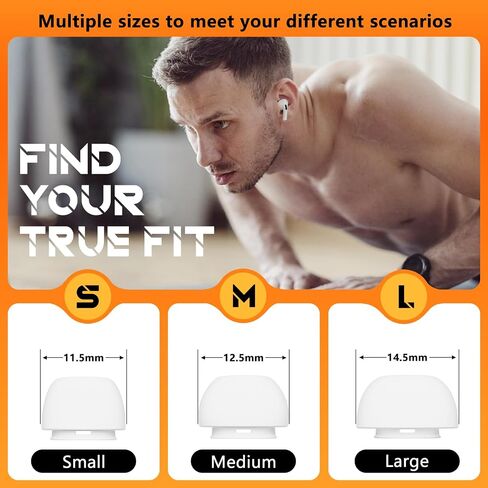 4-Pair Replacement Ear Tips for AirPods Pro 2nd/1st Generation with Portable Storage Box,Noise Reduction Holewith & Built-in dust Guard Screen,Silicone Ear Tips for Apple AirPods Pro (F-Green) in Saudi Arabia