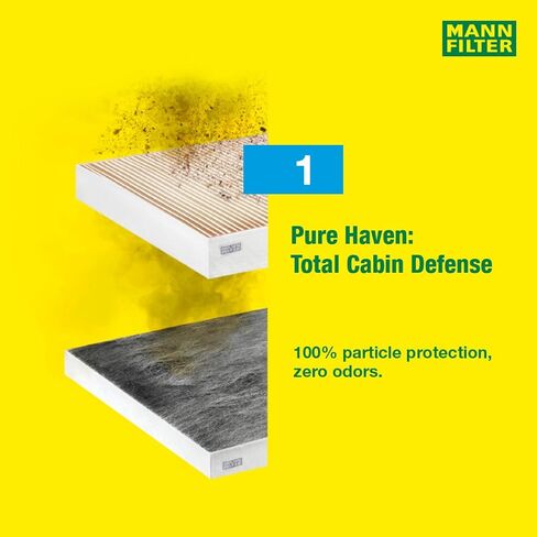 Mann Filter CUK 8430 Cabin Filter With Activated Charcoal for select BMW models in Saudi Arabia