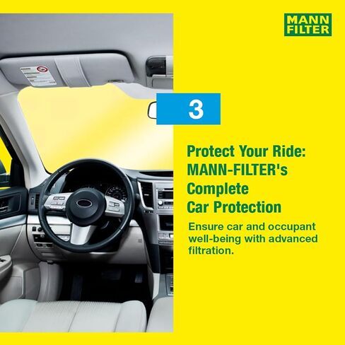 Mann Filter CUK 8430 Cabin Filter With Activated Charcoal for select BMW models in Saudi Arabia