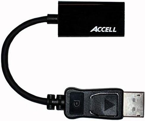 Accell DisplayPort 1.1 to HDMI 1.4 Passive Adapter - 2560x1440p@60Hz, 1920x1440@60Hz - Retail Package (B086B-004B) in Saudi Arabia