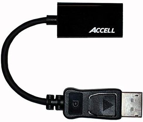 Accell DisplayPort 1.1 to HDMI 1.4 Passive Adapter - 2560x1440p@60Hz, 1920x1440@60Hz - Retail Package (B086B-004B) in Saudi Arabia