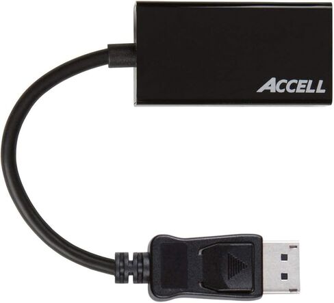Accell DisplayPort 1.1 to HDMI 1.4 Passive Adapter - 2560x1440p@60Hz, 1920x1440@60Hz - Retail Package (B086B-004B) in Saudi Arabia