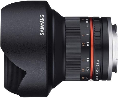 Samyang 1220506101 12 mm F2.0 Manual Focus Lens for Sony-E - Black in Kuwait
