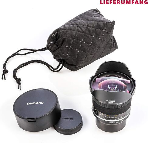 Samyang 1220506101 12 mm F2.0 Manual Focus Lens for Sony-E - Black in Kuwait