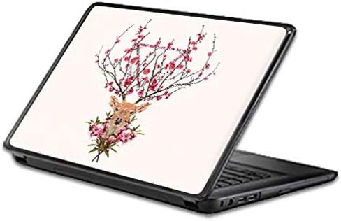 MightySkins Skin Compatible with Universal 12" Screen - Vintage Floral | Protective, Durable, and Unique Vinyl Decal wrap Cover | Easy to Apply, Remove, and Change Styles | Made in The USA in Saudi Arabia