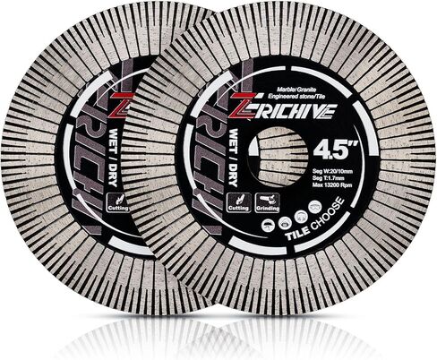 4.5" Tile Saw Blade Diamond Blade for Cutting and Grinding Porcelain Tile Granite Marble in Saudi Arabia