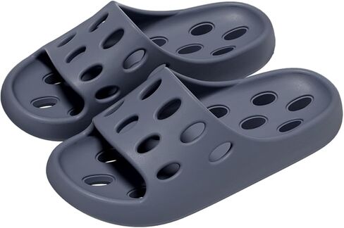 Shower Slippers for Women and Men, Quick Drying Pool Slides Lightweight Beach Sandals with Drain Holes in Saudi Arabia