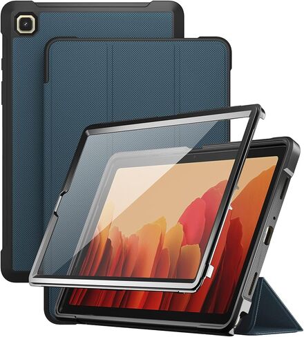 ProCase for Galaxy Tab A7 Case 10.4 Inch 2020 (SM-T500/T505/T507), Full-Body Tri-fold Shockproof TPU with Built-in Screen Protector -Black in Saudi Arabia