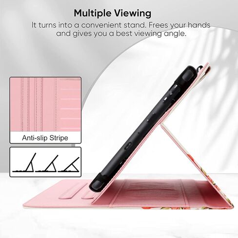 Universal Android Case for 9.0"-10.5" Inch Tablet, Multi-Angle Viewing Stand Case Cover for 9" 9.7" 10" 10.1" 10.5" Touchscreen Tablet with Multiple Viewing Angles,Painted Bird in Saudi Arabia