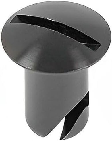 .500 Grip 7/16" Aluminum Button Oval Head Turn Quarter Dzus Fasteners (20 Pack-Chrome) in Saudi Arabia
