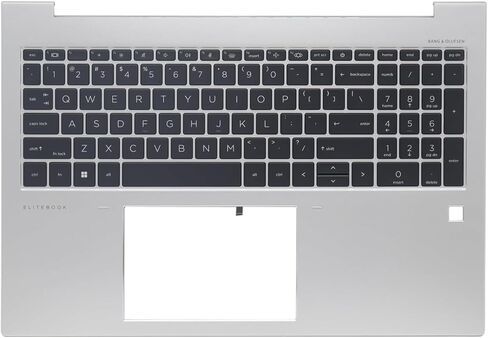 بديل جديد لجهاز HP EliteBook 860 G9 865 G9 G10 EliteBook 1060 G9 الجزء العلوي للكمبيوتر المحمول Palmrest لوحة المفاتيح جزء التجميع N08145-001 N13904-001 N13904-B31 فضي (لوحة مفاتيح بإضاءة خلفية) in Saudi Arabia