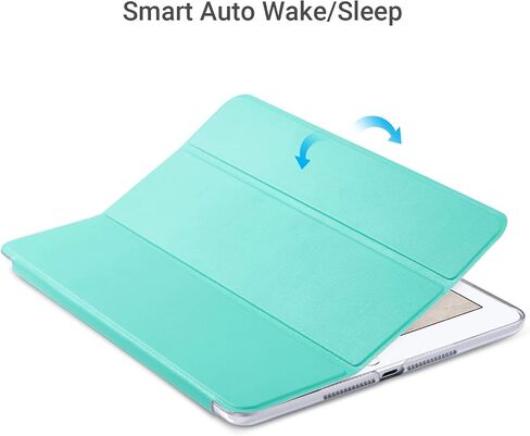ULAK iPad 5th/6th Generation Case, Slim Protective Polka Dot Hard Back Cover, Auto Sleep/Wake, Viewing & Typing Stand Mode, Lavender, Compatible with iPad 9.7 2018/2017 in Saudi Arabia