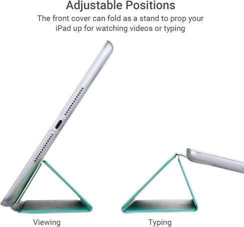 ULAK iPad 5th/6th Generation Case, Slim Protective Polka Dot Hard Back Cover, Auto Sleep/Wake, Viewing & Typing Stand Mode, Lavender, Compatible with iPad 9.7 2018/2017 in Saudi Arabia
