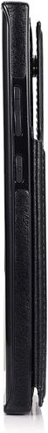 Phone Case for Samsung Galaxy S21 Ultra Glaxay S21ultra 5G with ID&Credit Card Holder Slots Pockets Wallet Back Cover Stand Flip Folio Leather Cell Cases Women Men Black in Saudi Arabia