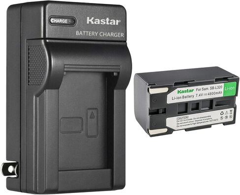 Kastar 3-Pack SB-L320 Battery and AC Wall Charger Replacement for Samsung VP-W90, VP-W95D, VP-W97, SC-L520, SC-L530, SC-L550, SC-L600, SC-L610, SC-L630, SC-L650, SC-L700, SC-L710, SC-L750, SC-L770 in Saudi Arabia