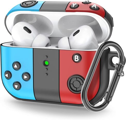 غطاء حافظة AirPods Pro، غطاء كرتوني لطيف ثلاثي الأبعاد مضحك للأطفال والبنات والمراهقين والأولاد، تصميم لوحة الألعاب، حافظات جلدية ناعمة من السيليكون لشخصيات Airpods pro (إصدار 2019) in Kuwait