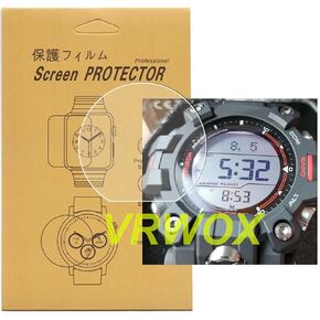 3 Pcs TPU watch Screen protector Full Coverage HD Clear Anti-Bubble and Anti-Scratch Anti-scratch High Definition For(GW-9400)