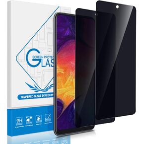 YMO 2 Pack لهاتف Samsung Galaxy A50/A50s/A30/A30s/A40s واقي شاشة للخصوصية، طبقة حماية للشاشة من الزجاج المقسى بصلابة 9H لهاتف Samsung A50/A50s، سهل التركيب، خالي من الفقاعات، مضاد للخدش in Kuwait