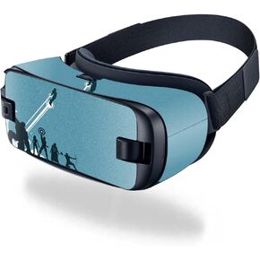 MightySkins Skin Compatible with Samsung Gear VR (2016) – Super Squad | Protective, Durable, and Unique Vinyl Decal wrap Cover | Easy to Apply, Remove, and Change Styles | Made in The USA