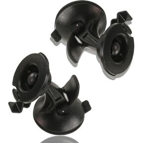 WALWAL 2Pcs Car Windshield Suction Cup Mount Holder Cradle, Compatible for Garmin GPS Nuvi 52 Series(Nuvi 42 42LM 44 44LM 52 52LM 54 55 2457LMT 2497LMT 2577LT 2597LM 2597LMT 2558LMTHD 2598LMTHD)