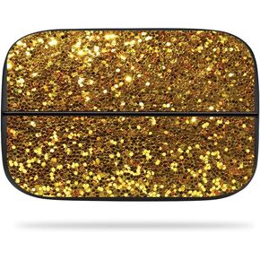 غلاف MightySkins متوافق مع Elgato Game Capture hd60s - Gold Dazzle | غطاء ملتف واقٍ ومتين وفريد ​​من نوعه من الفينيل | سهل التطبيق والإزالة وتغيير الأنماط | صنع في الولايات المتحدة الأمريكية