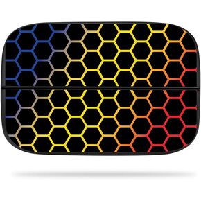 MightySkins Skin Compatible with Elgato Game Capture hd60s - Primary Honeycomb | Protective, Durable, and Unique Vinyl Decal wrap Cover | Easy to Apply, Remove, and Change Styles | Made in The USA