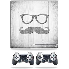 MightySkins Skin Compatible with Sony Playstation 3 Slim Console wrap Sticker Skins Hipster