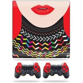 MightySkins Skin Compatible with Sony Playstation 3 Slim Console wrap Sticker Skins Selfie