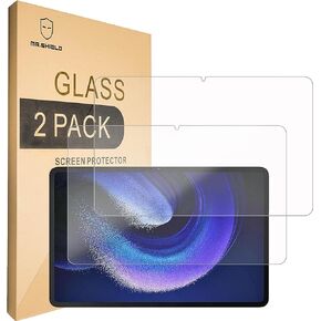Mr.Shield [2-PACK] Screen Protector For Xiaomi Pad 6 Max 14 [Tempered Glass] [Japan Glass with 9H Hardness] Screen Protector
