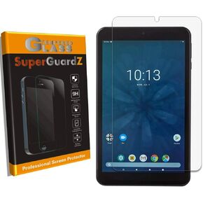 [2-Pack] for Onn 8" Tablet/Onn Surf 8" Screen Protector [Tempered Glass], SuperGuardZ, 9H, 0.3mm, 2.5D Round Edge, Anti-Scratch, Anti-Bubble [Lifetime Replacement]