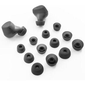 Eartips Replacement for Jabra Elite 3/4 / 4 Active / 7 Pro / 7 Active / 75t & / Active 75t / 8 Active Earbuds Earpad * 6 Pairs (Navy)