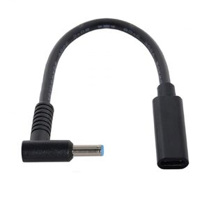 JSER Xiwai Type C USB-C Female Input to DC Power PD Charge Cable fit for Laptop 18-20V (5.5x2.5mm)