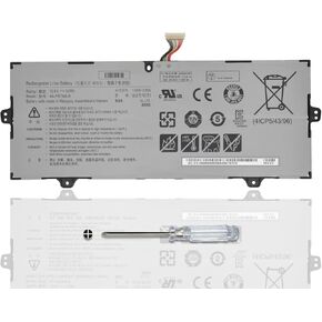 AA-PBTN4LR Laptop battery for Samsung Notebook 9 NP940X5N NP940X3M NP940X3N NP940X3M-K01US NP940X3M-K02US NP940X5M-X01US NP940X5N-X01US Series BA43-00386A 1588-3366 15.4V / 54Wh / 3530mAh / 4-Cell