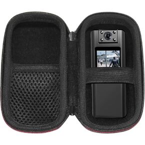 Hard Travel Protective Casling Case for BOBLOV A22 64/32GB Body Camera Support 8-10Hours Recording 180° Rotatable Lens 1080PHD BodyCam with OLED Screen to Playback Camcorder (Only Case)