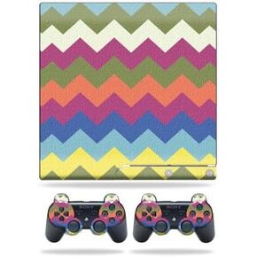 MightySkins Skin Compatible with Sony Playstation 3 Slim Console wrap Sticker Skins Earth Chevron