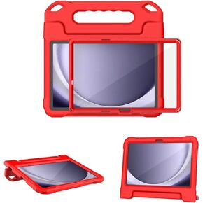MAISON Kids Case for Samsung Galaxy Tab A9 Plus 11 Inch 2023 Release (SM-X210/X216/X218) Shockproof Tab A9+ Case with Built-in Screen Protector Lightweight Stand Tablet Cover (Hot Pink)