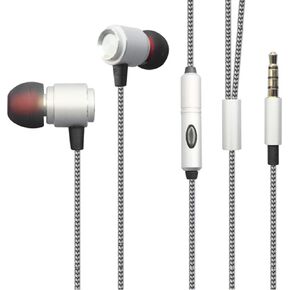 Hi-Fi Sound Wired Earphones for Galaxy A12 A32 A42 A51 A52 A71 A72 5G Phones-Headphones Handsfree Mic Headset Metal Earbuds M9B Compatible with Samsung Galaxy A12 A32 A42 A51 A52 A71 5G Models
