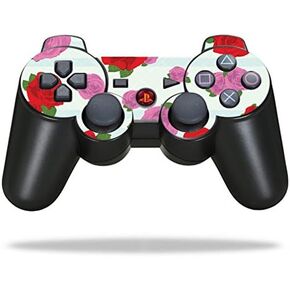 MightySkins Skin Compatible with Sony Playstation 3 PS3 Controller wrap Sticker Skins Roses