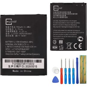 New Replacement Battery li3709t42p3h463657 Compatible with ZTE F290 N281 Z221 Z222 Miami ZTE-G N281 with Tools