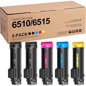 206A Toner Cartridge 4 Pack with CHIP Replacement for HP 206A 206X Toner Cartridge Compatible with HP Color Laserjet Pro MFP M283fdw M283cdw M255dw Printer (Black Cyan Yellow Magenta, 4 Pack)